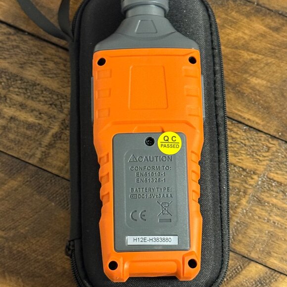 TopTes CT-300 Portable Carbon Monoxide Detector With Audible & Visual Alert NEW - Picture 6 of 7